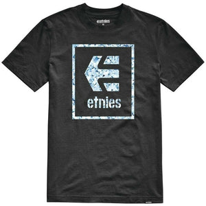 ETNIES BLOODLINE ICON -TEE BLACK-MENS M