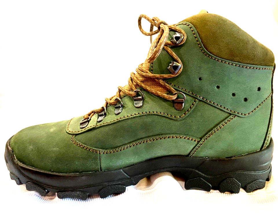 TIESSE TREKKING DARK GREEN BOOTS 9 Waterproof Outdoor Walking Hiking