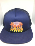 NEFF ORPHAN TRUCKER NAVY-HAT