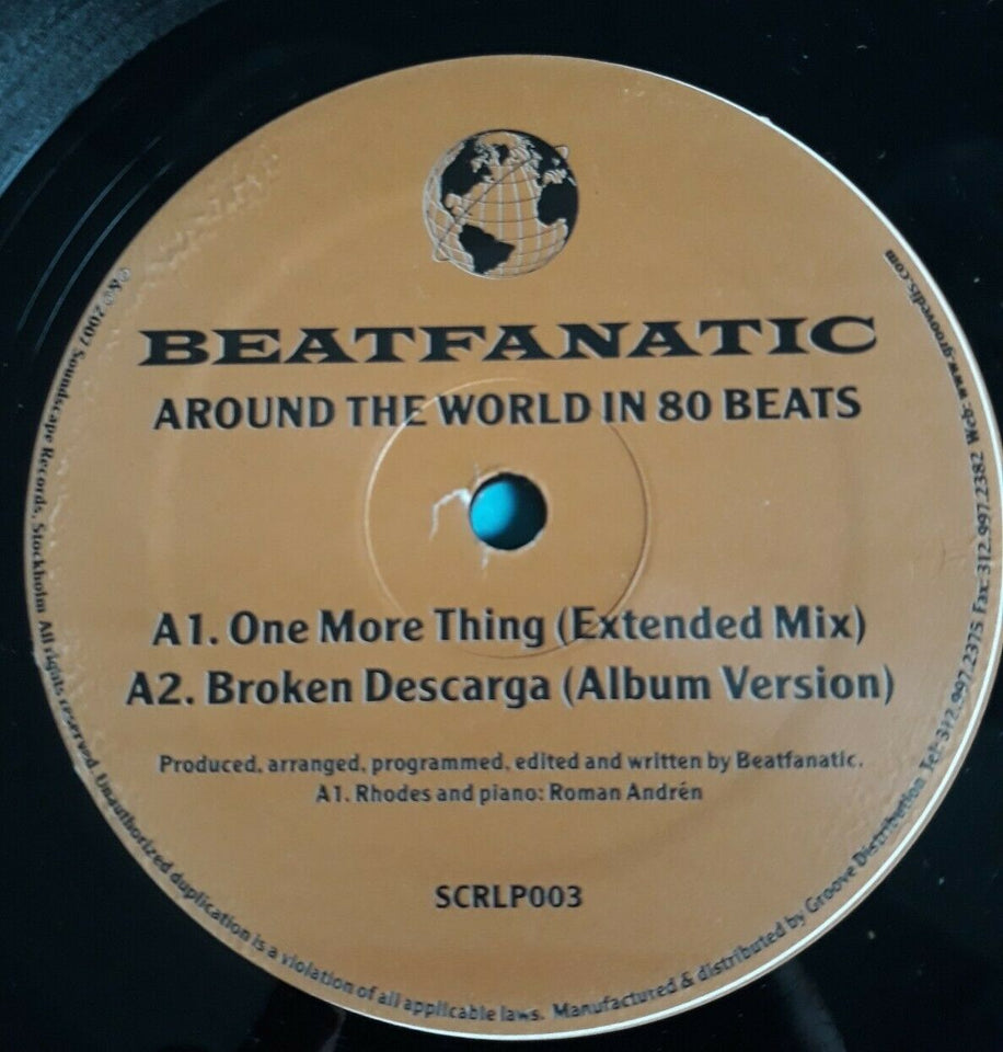 Beatfanatic-Around The World In 80 Beats 2x12"Vinyl