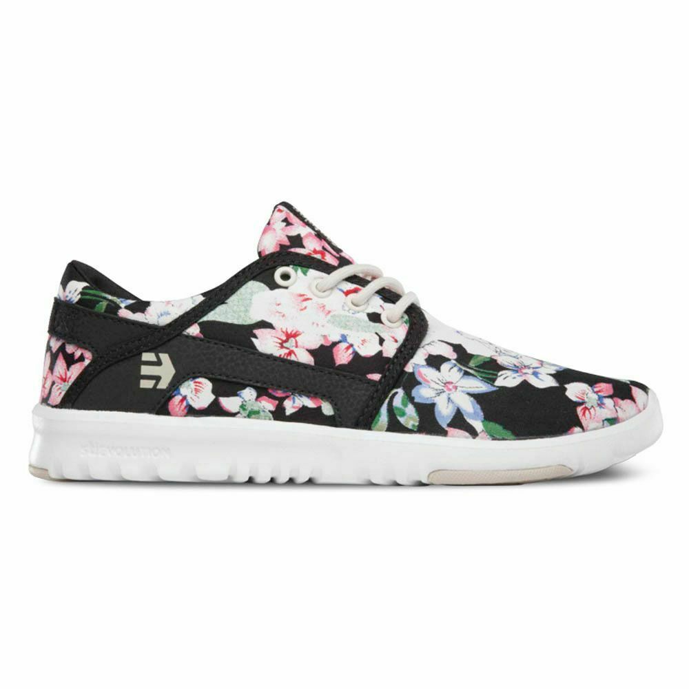 Etnies Scout Black/Floral-Womens shoes-Size 6,5 US