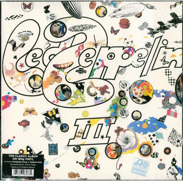 LED ZEPPELIN - III (Remastered) - 180g Vinyl LP