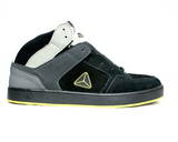 AXION ATLAS BLACK NEON GREEN -SK8 SHOES-SIZE 8,5 US