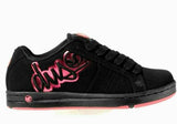 DVS Accomplice Black Pink Nubuck-Womens Shoes-Size 6