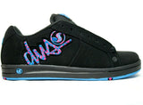 DVS Accomplice Black Blue Nubuck-Womens Shoes-Size 6